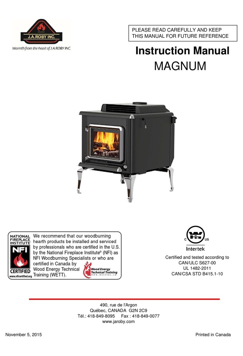 J. A. Roby MAGNUM instruction manual