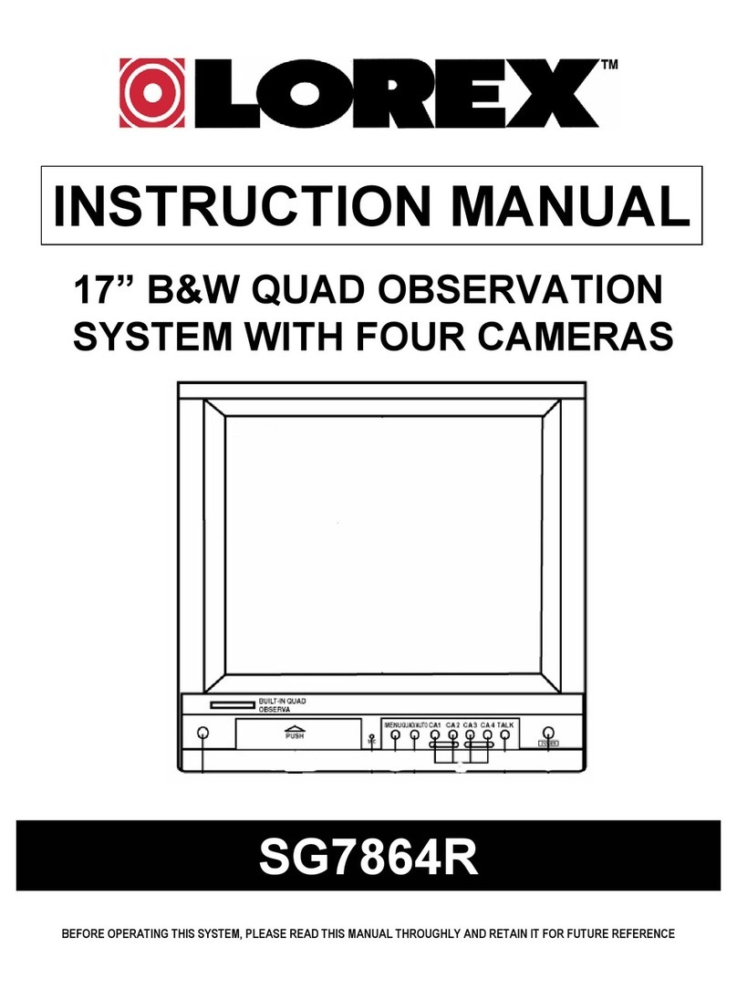 Lorex SG7864R User manual Lorex SG7864R User manual