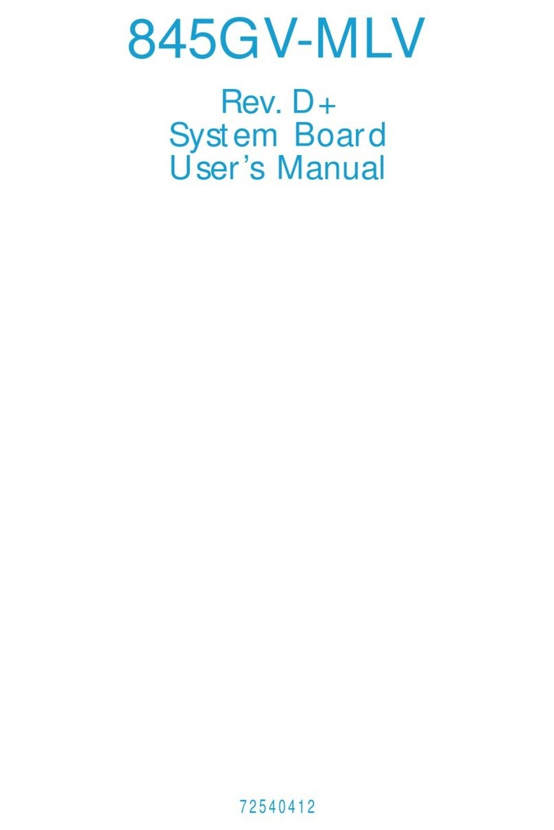 DFI 845GV-MLV User manual