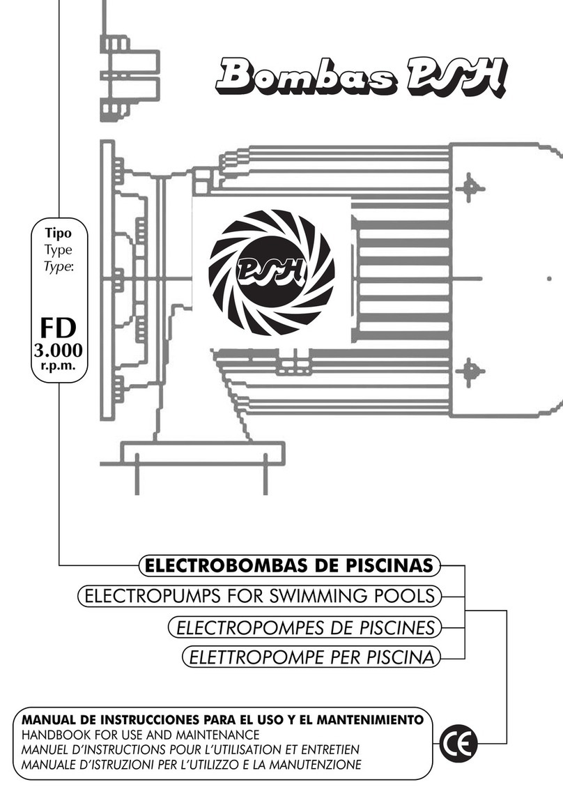 Bombas PSH FD 3.000 r.p.m. manual