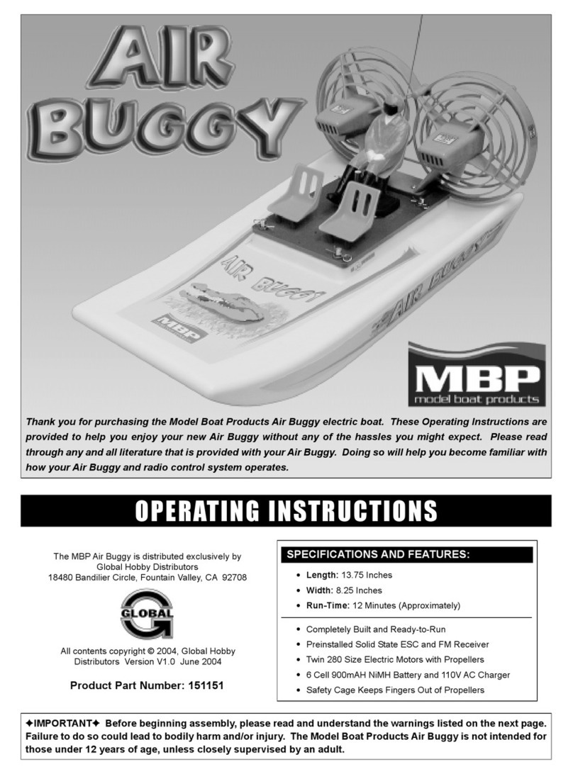 Global Hobby Air Buggy 151151 operating instructions