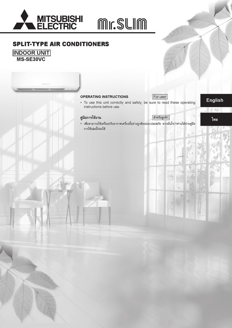 Mitsubishi Electric MS-SE30VC User manual