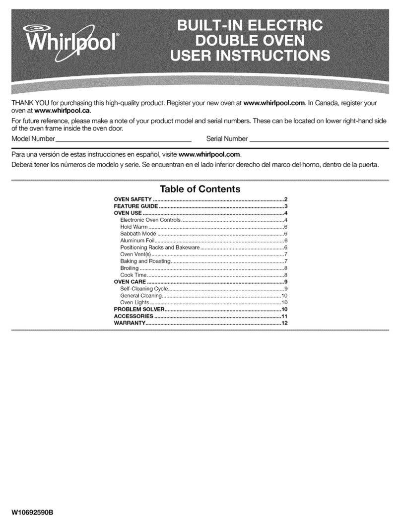 Whirlpool W10692590B User manual Whirlpool W10692590B User manual