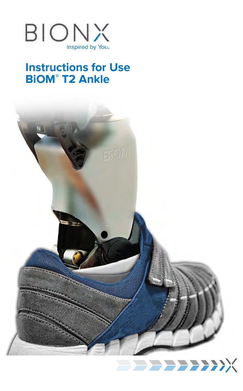 Bion X BiOM T2 Ankle Instructions for use