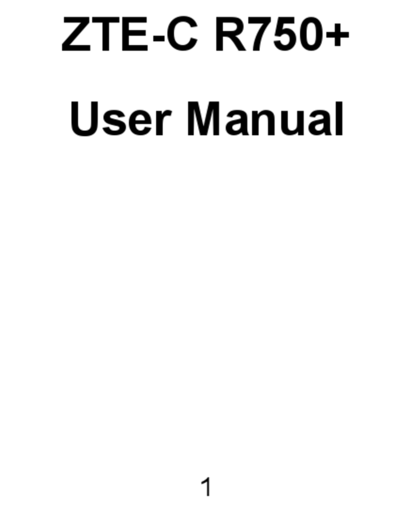 Zte C R750+ User manual