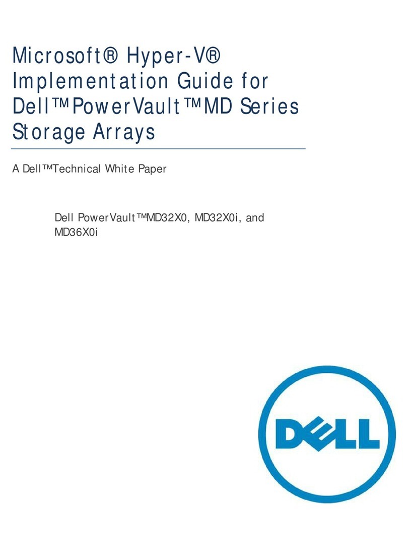Dell Dell PowerVault MD32X0 User manual Dell Dell PowerVault MD32X0 User manual
