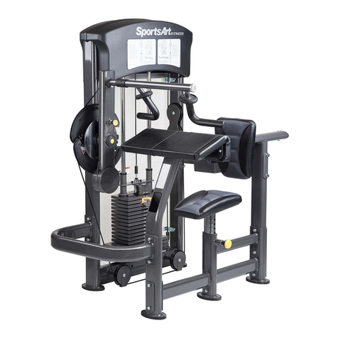 SportsArt Fitness DF-105 owner's manual