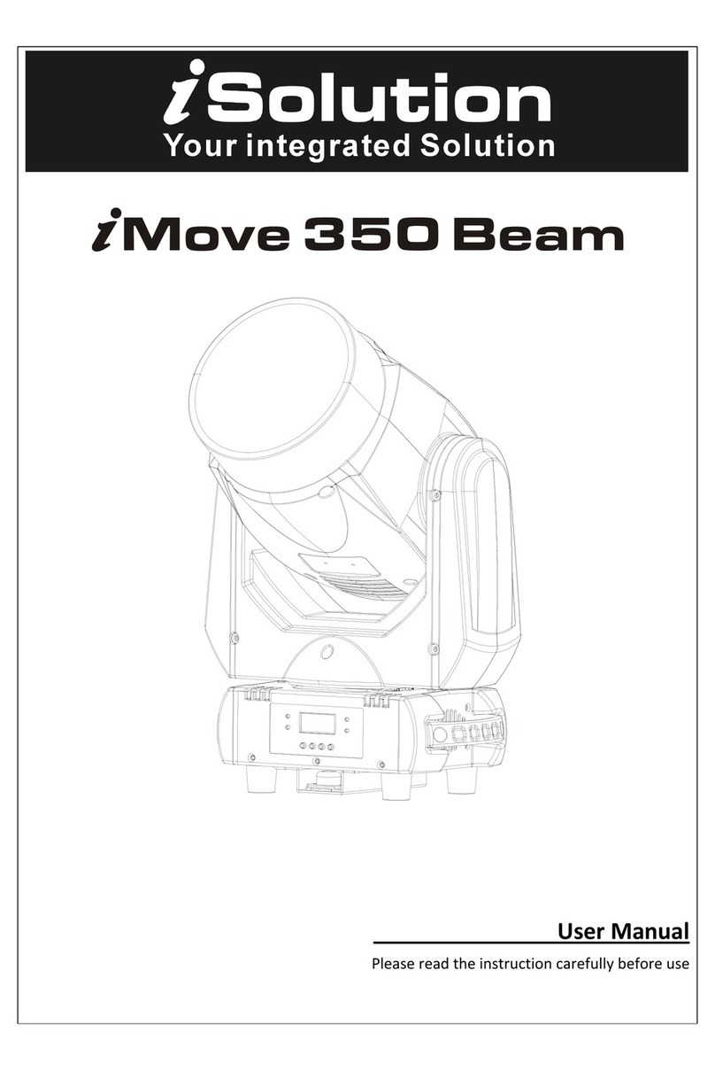 iSolution iMove 350 Beam User manual
