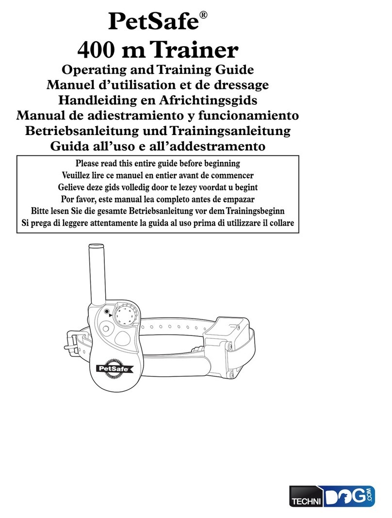 Petsafe PDT 20-10646 Operating and training guide