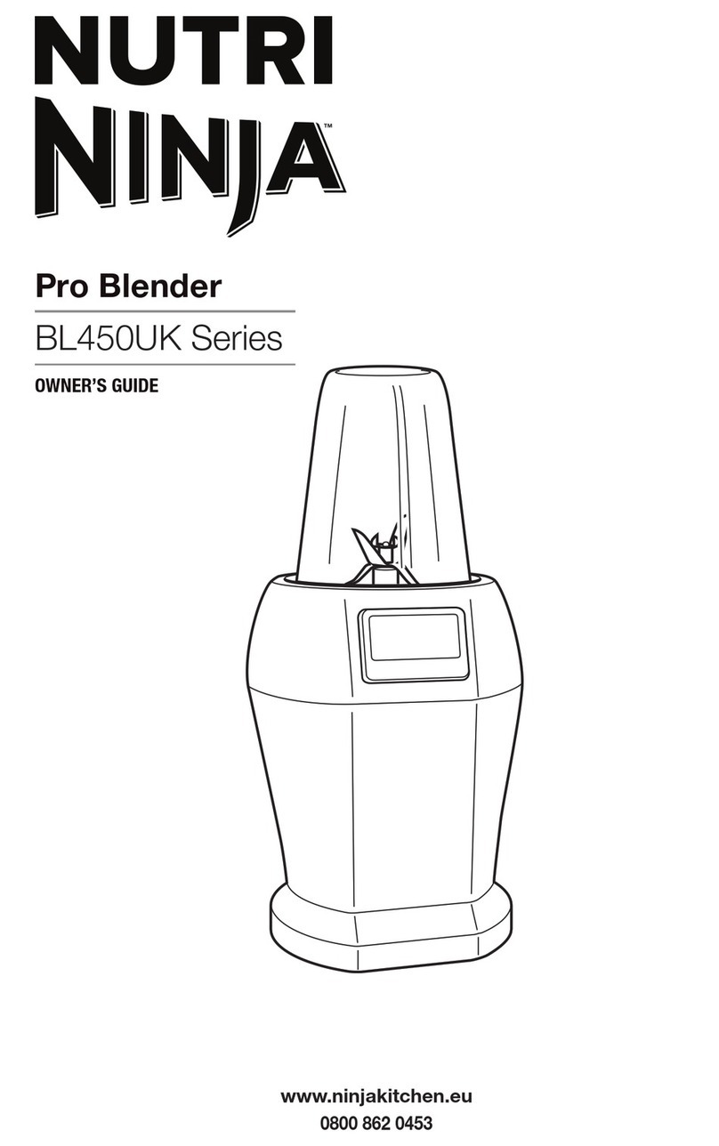 Ninja BL450UK Series User manual