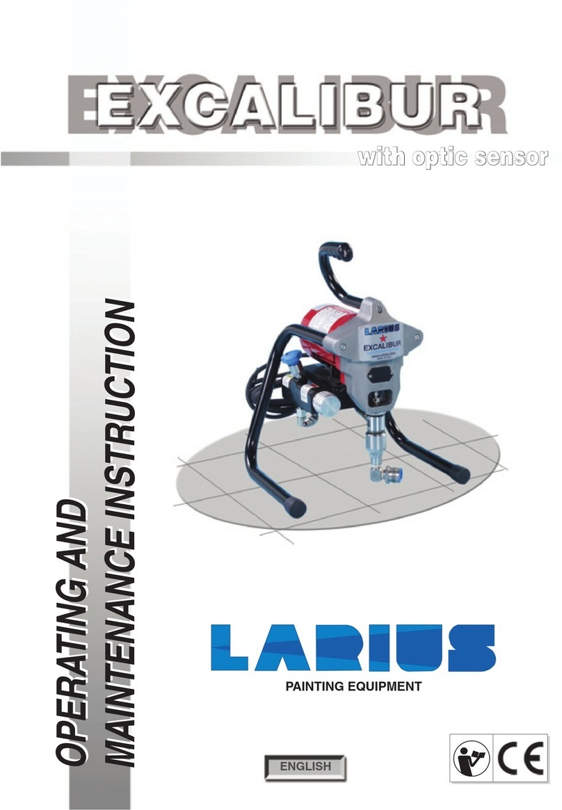 Excalibur Larius Operating and operating and maintenance instructions