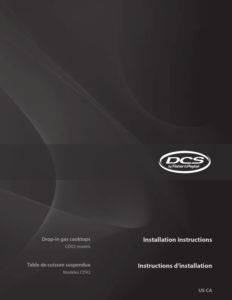 DCS CDV2 SERIES User manual