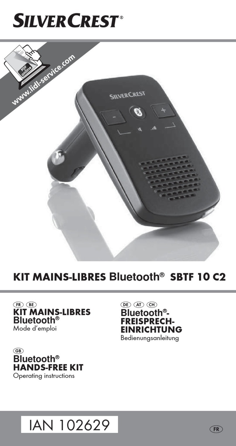 Silvercrest SBTF 10 C2 User manual Silvercrest SBTF 10 C2 User manual