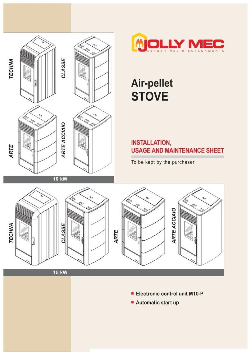 Jolly Mec Classe Installation, use and care guide