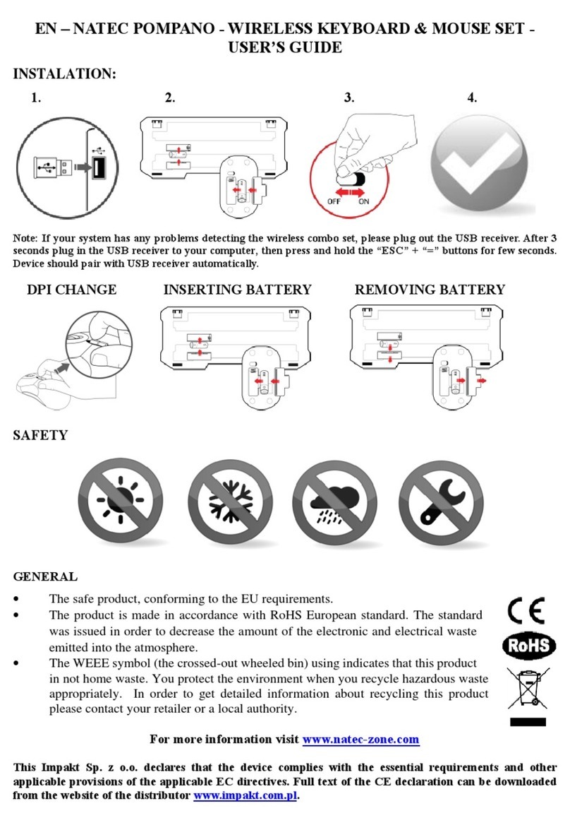 Natec POMPANO user guide