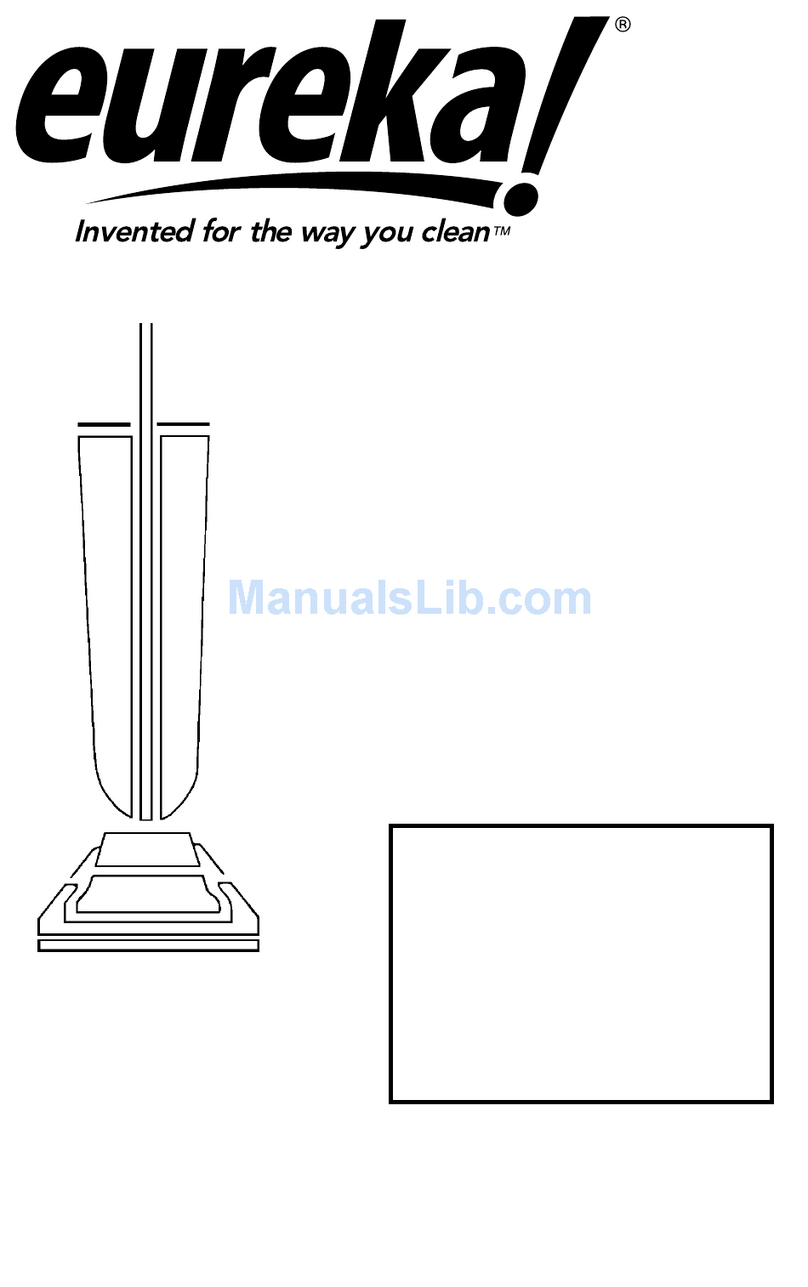 Eureka 1400 series User manual