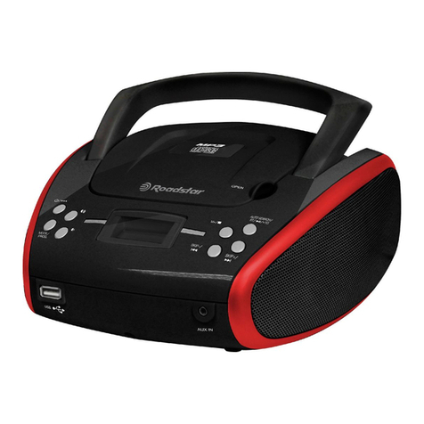 Roadstar CDR-4552U instruction manual