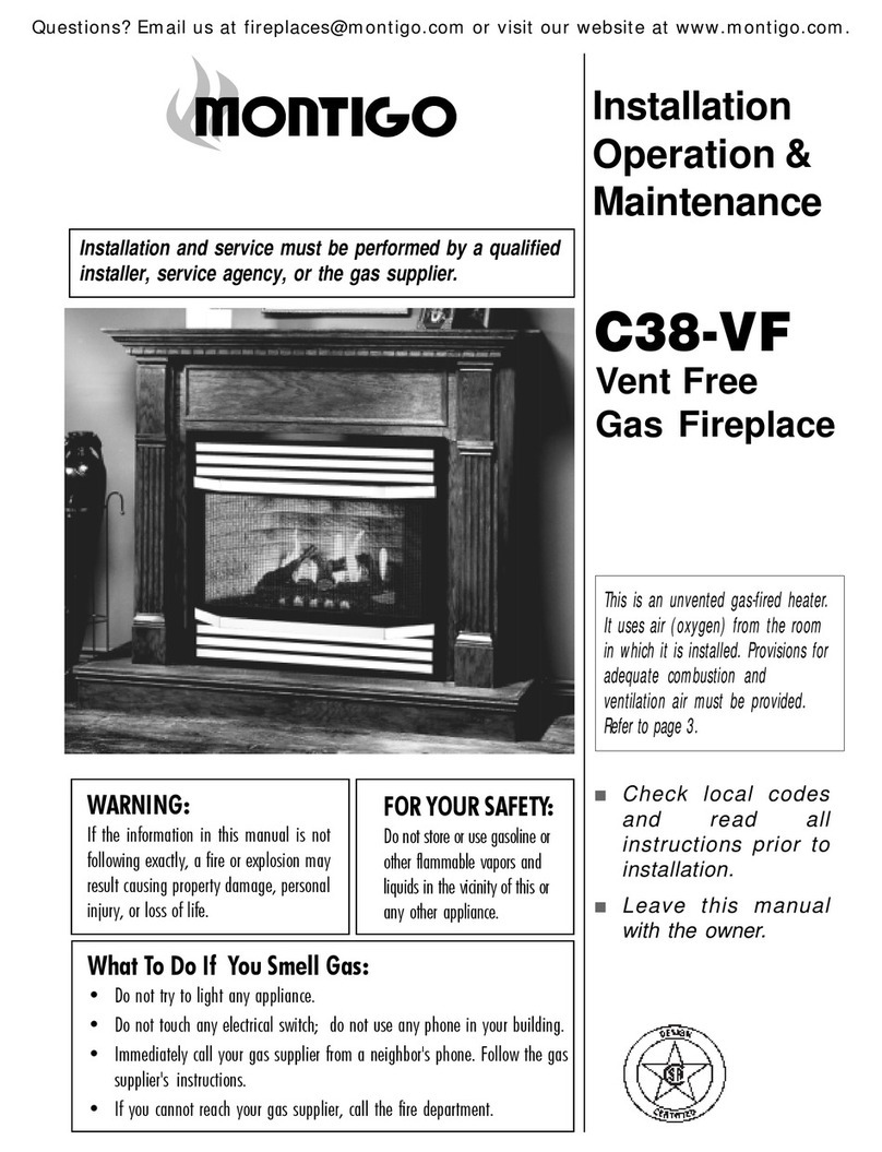 Montigo C38-VF Owner's manual