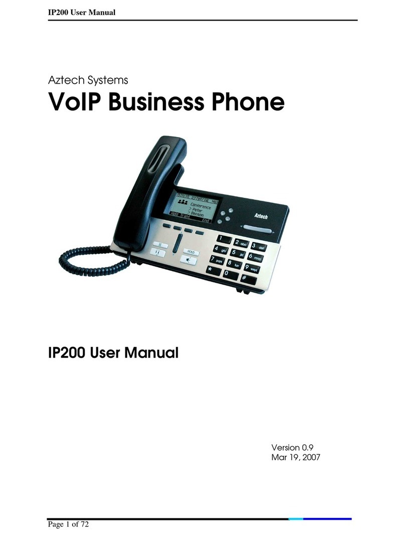 Aztech IP 200 User manual