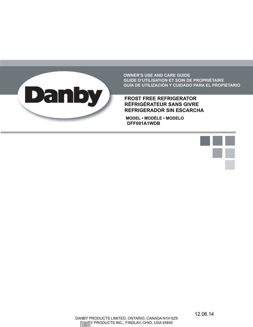 Danby DFF091A1WDB Owner's use and care guide