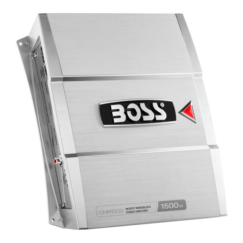 Boss Audio Systems CHM2000 User manual