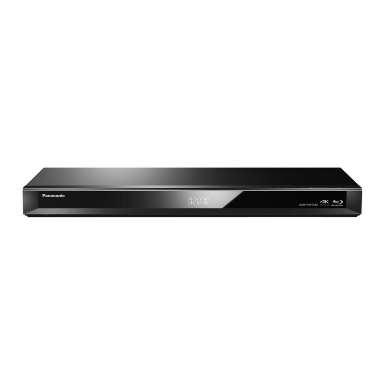 Panasonic DMR-PWT560 operating instructions
