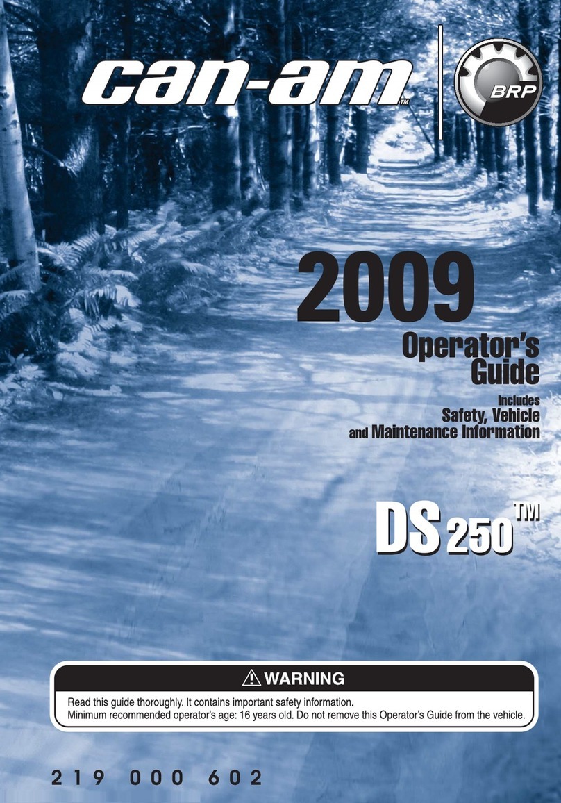 Can-Am DS250 Manual