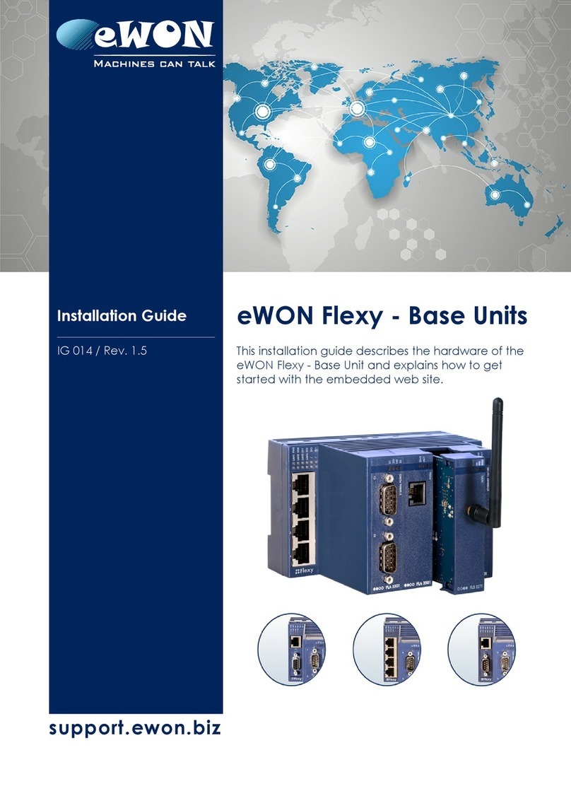 eWON eWON Flexy installation guide
