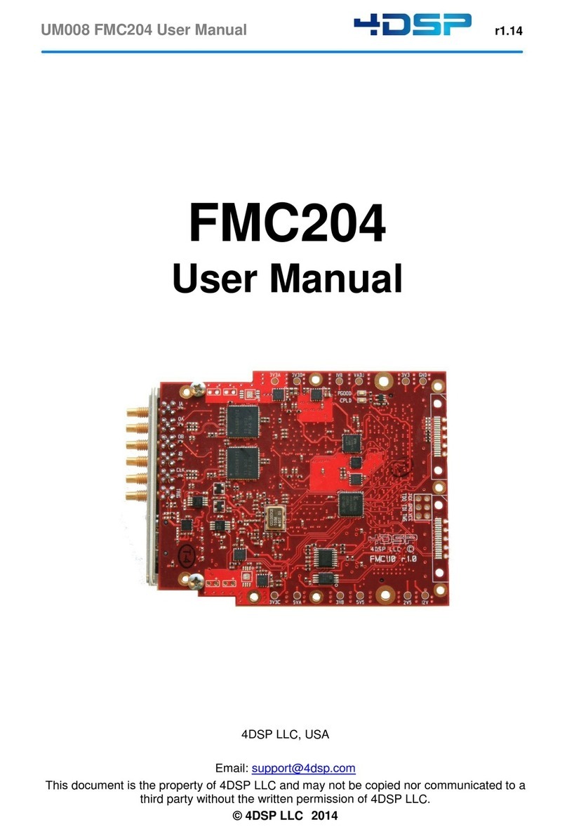 4DSP FMC204 user manual
