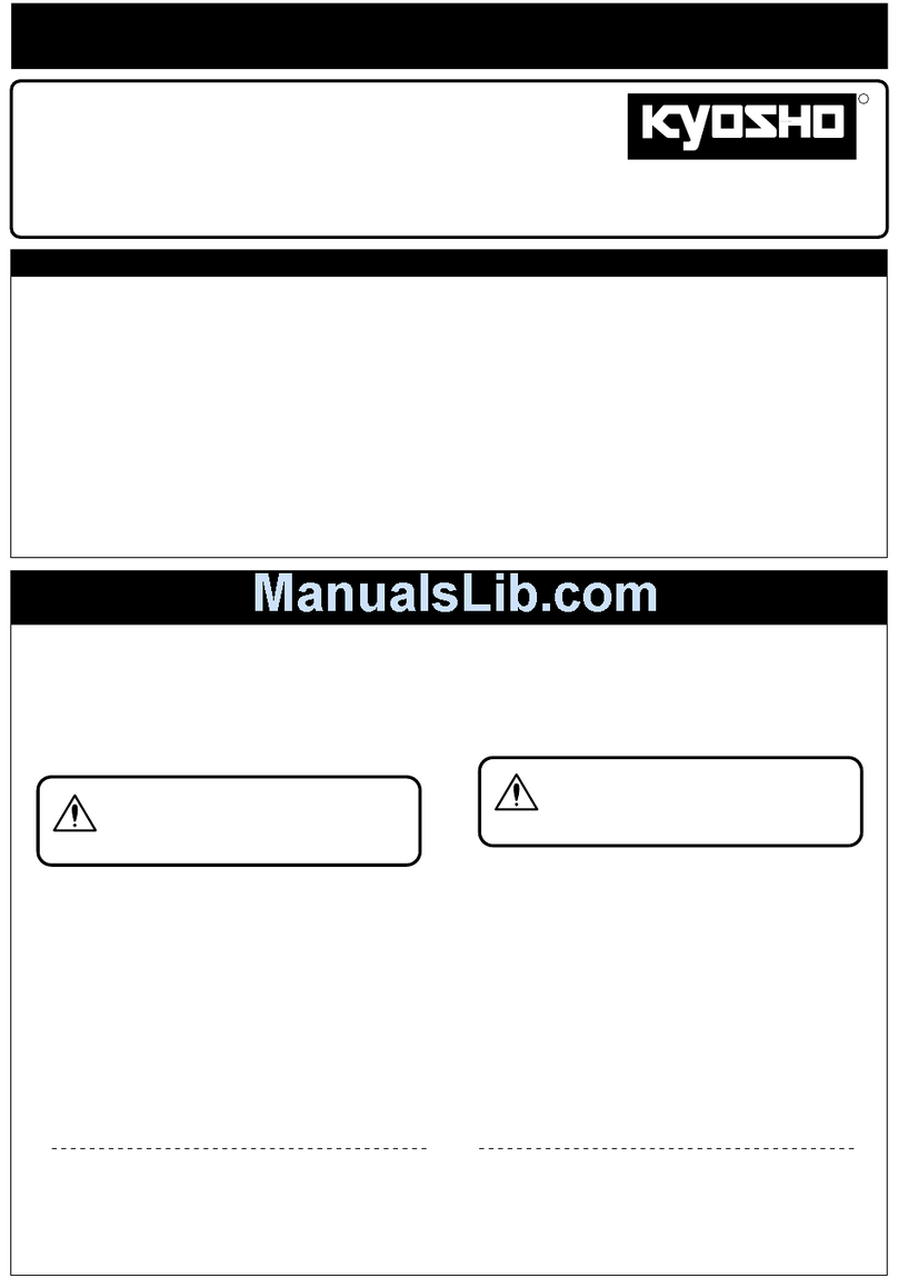 Kyosho GX12-CR instruction sheet