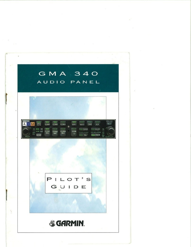 Garmin GMA 340 Manual