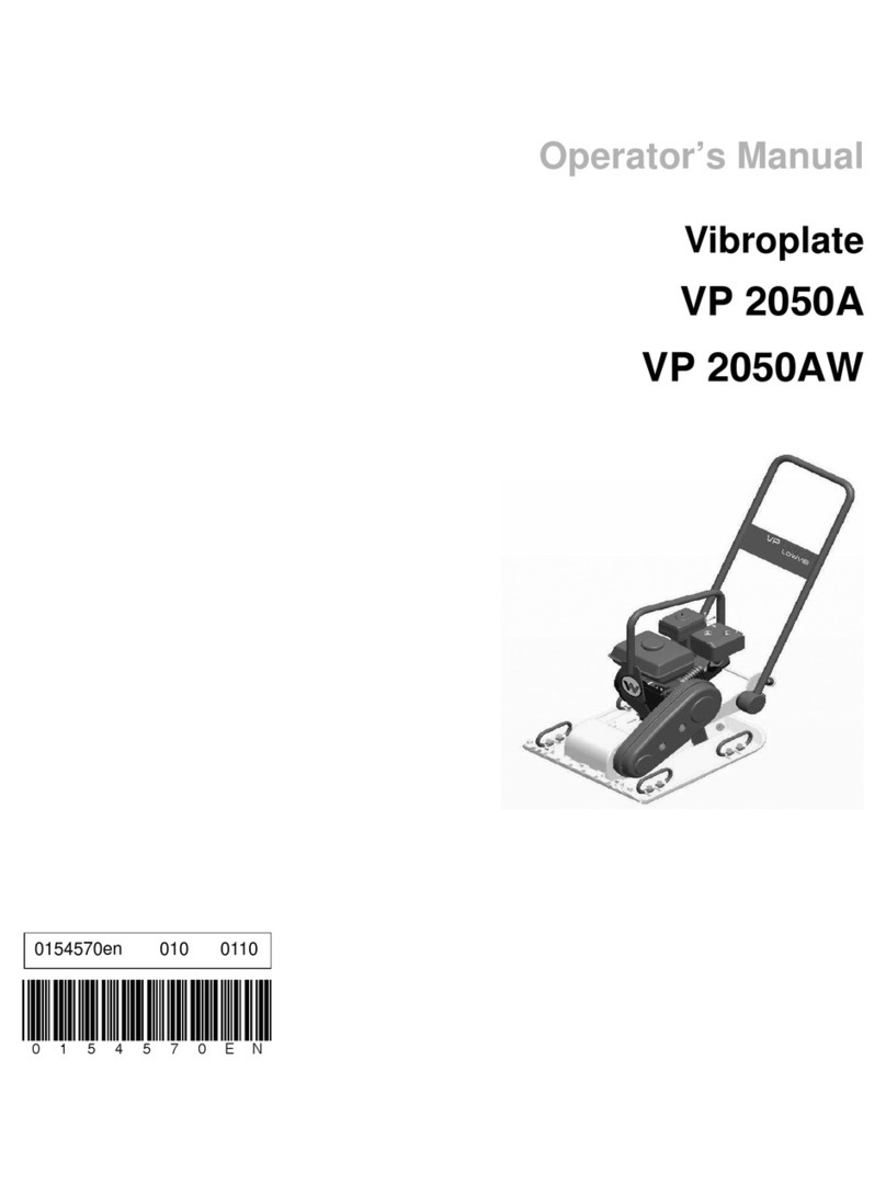 Wacker Neuson VP2050A US User manual