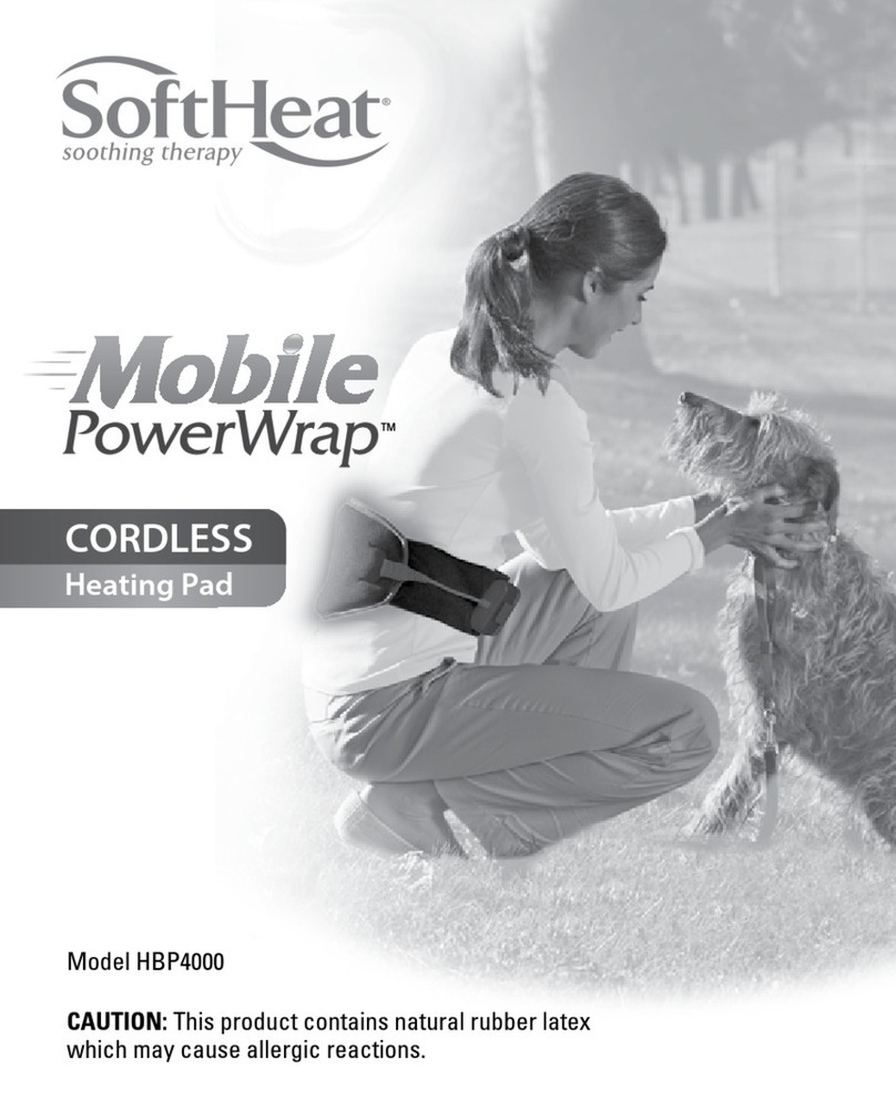 Soft Heat Mobile PowerWrap HBP4000 operating instructions Soft Heat Mobile PowerWrap HBP4000 operating instructions