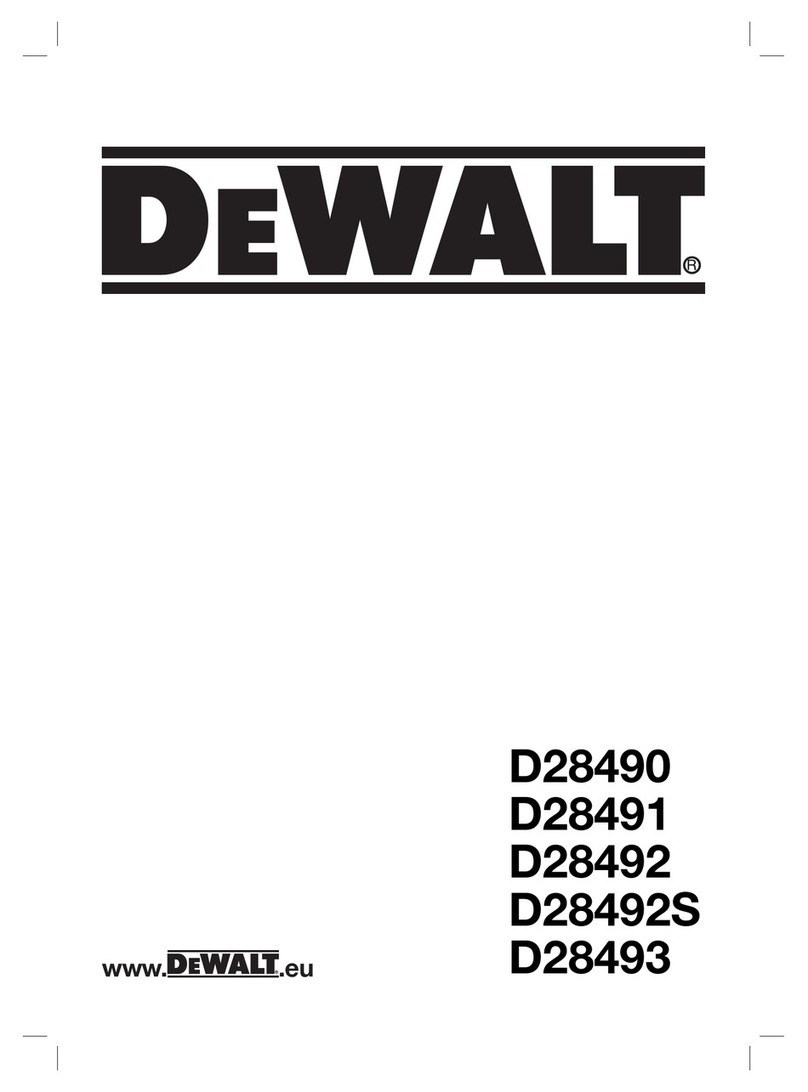 DeWalt D28492S User manual