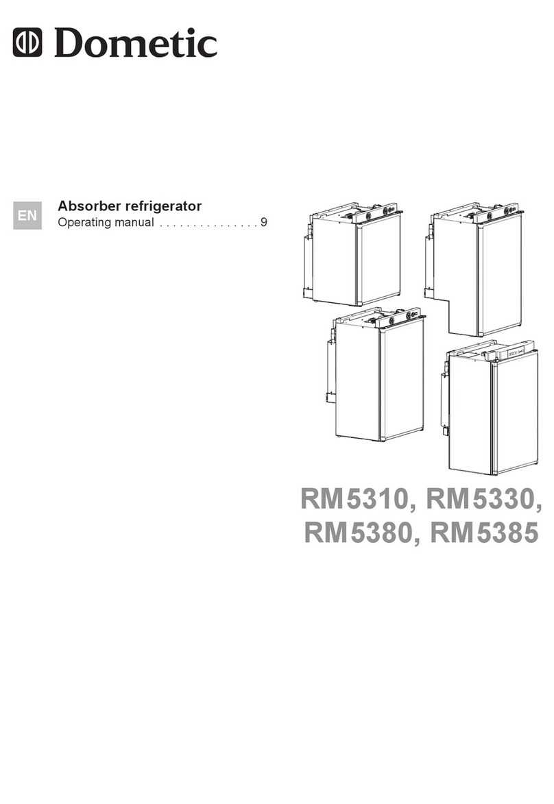 Dometic RM 5310 operating manual