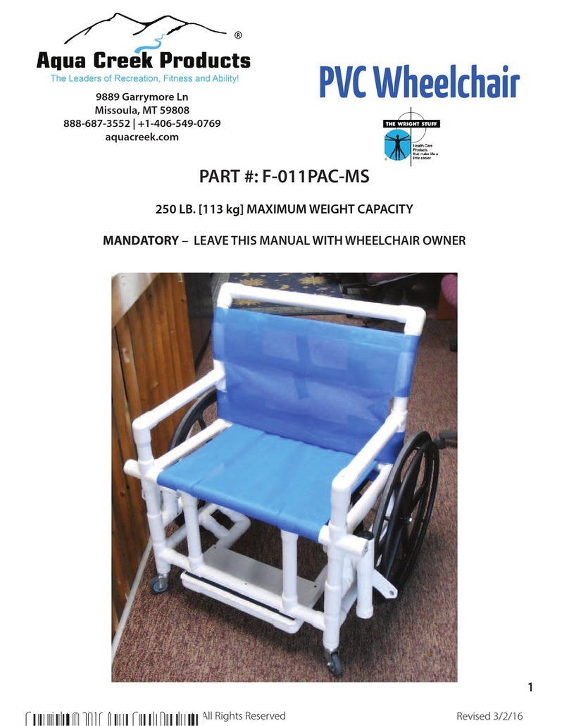 Aqua Creek F-011PAC-MS user manual