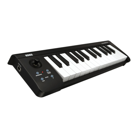 Korg MICROKEY-25 User manual