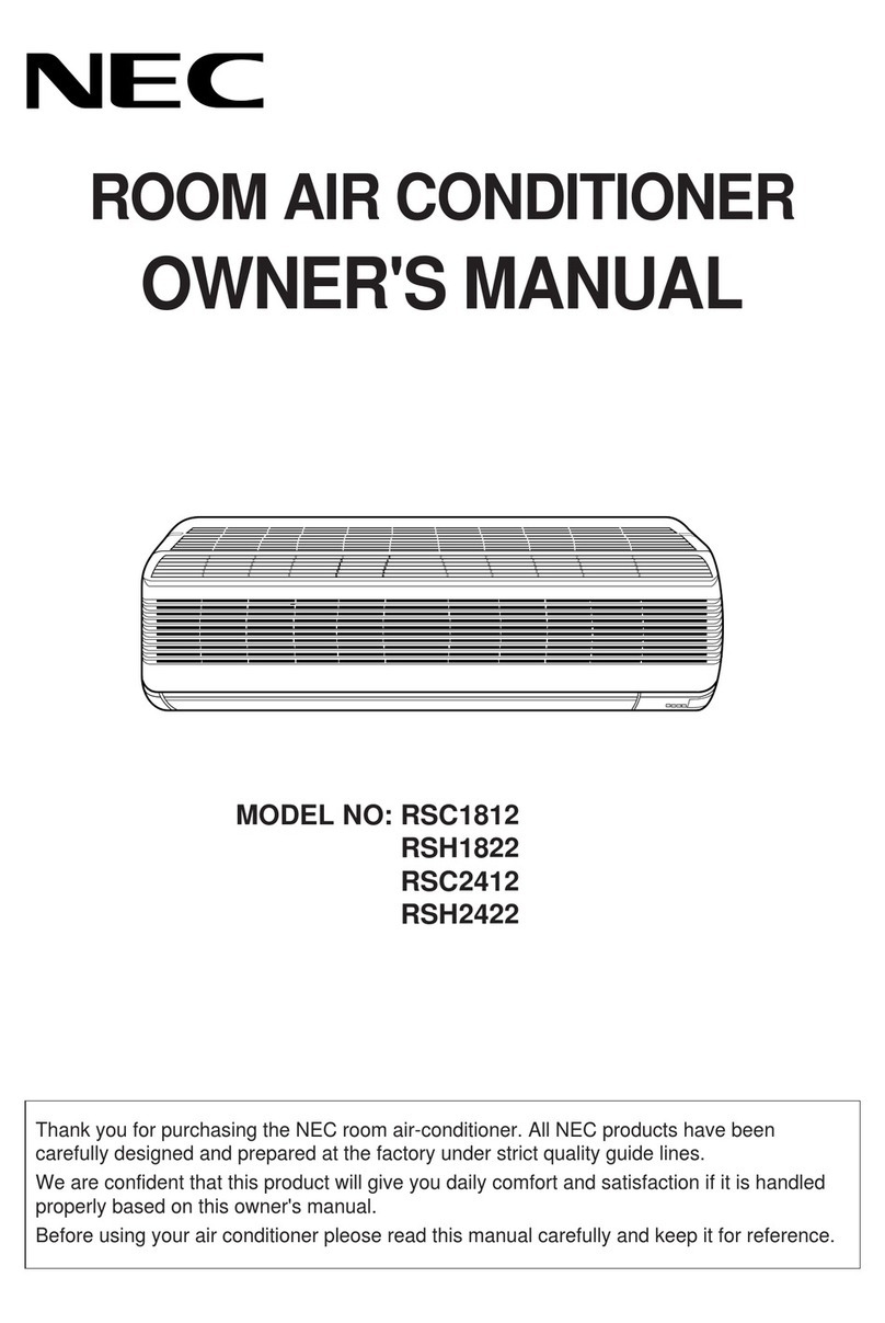 NEC RSC1812 User manual