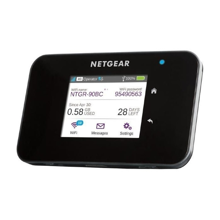 NETGEAR AirCard 810 Mobile Hotspot user manual