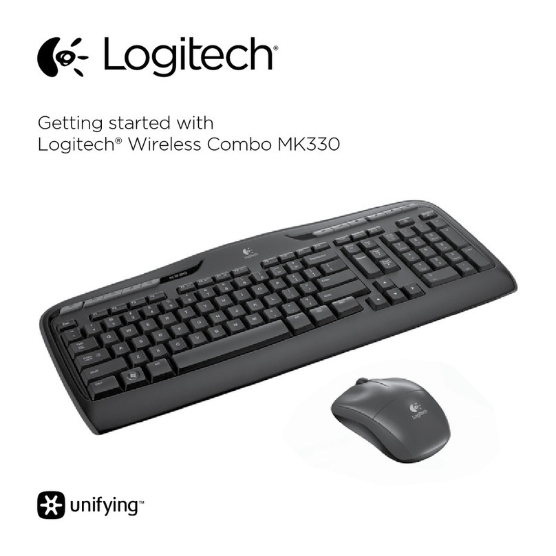 Logitech MK330 User manual