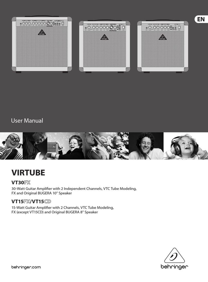 VIRTUBE VT30FX user manual
