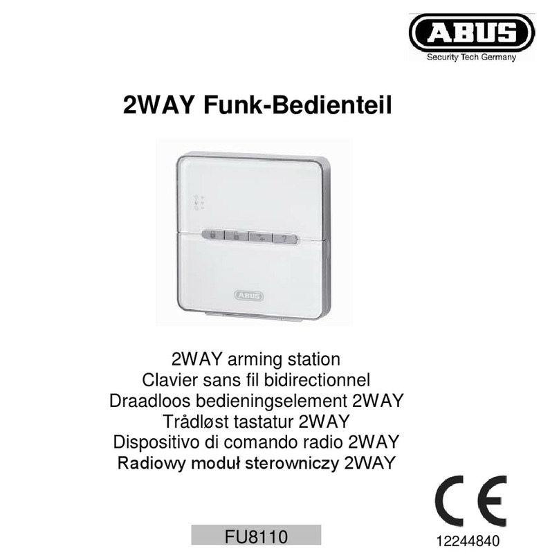 Abus FU8110 user manual