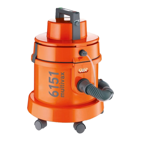 Vax 6151 MULTIVAX user guide