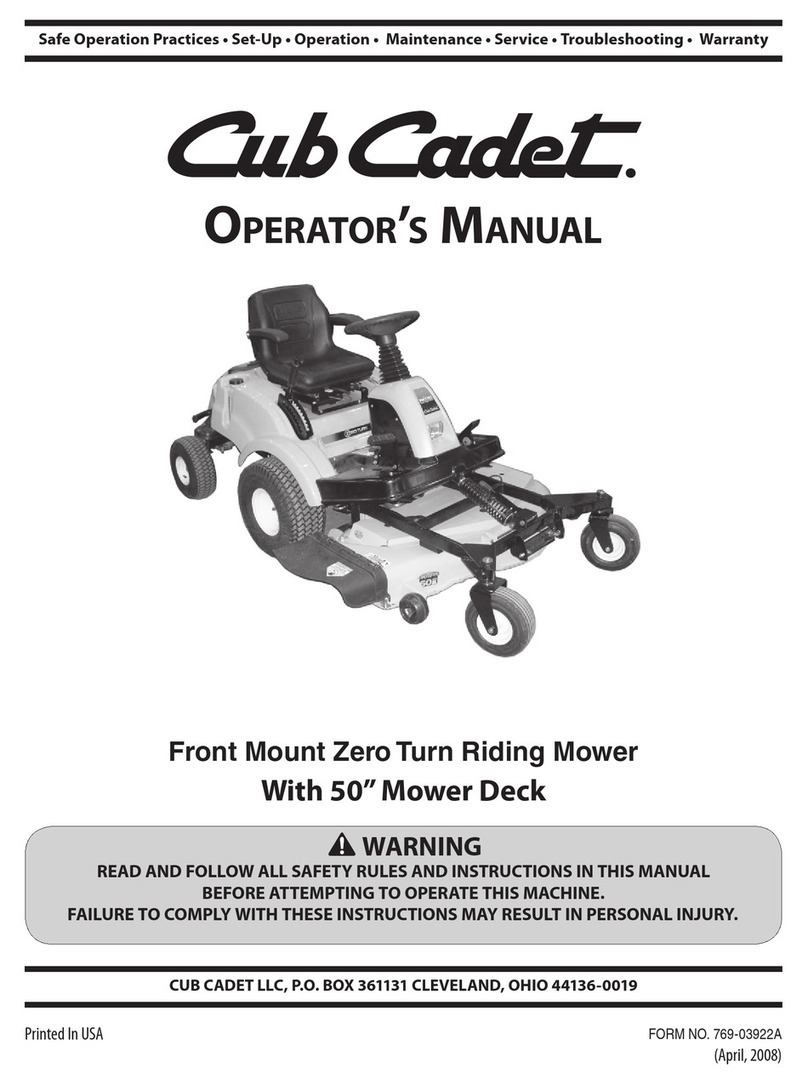 Cub Cadet 17AF4BFP009 User manual