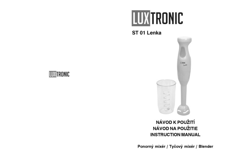 Luxtronic ST 01 Lenka instruction manual