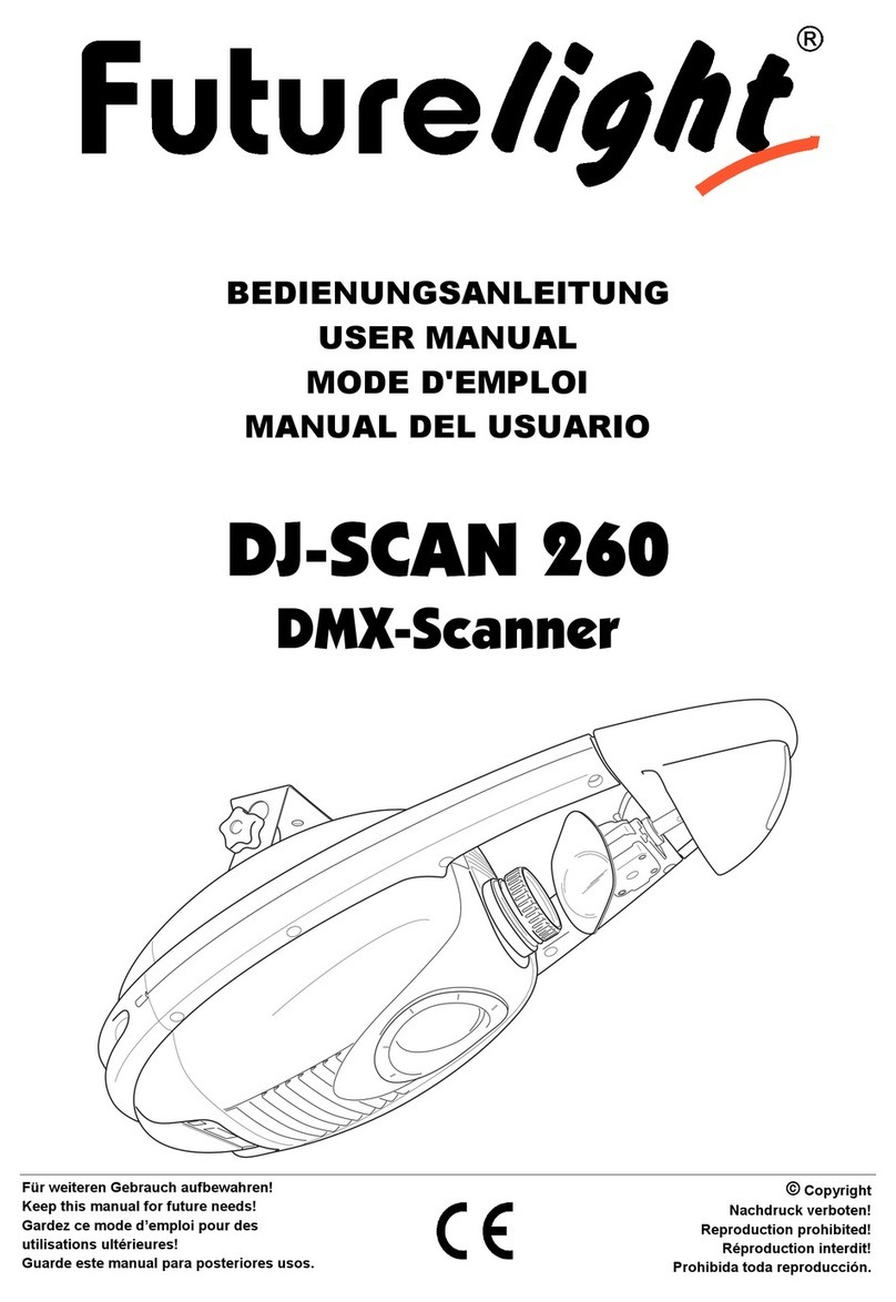 Future light dj-scan 260 User manual
