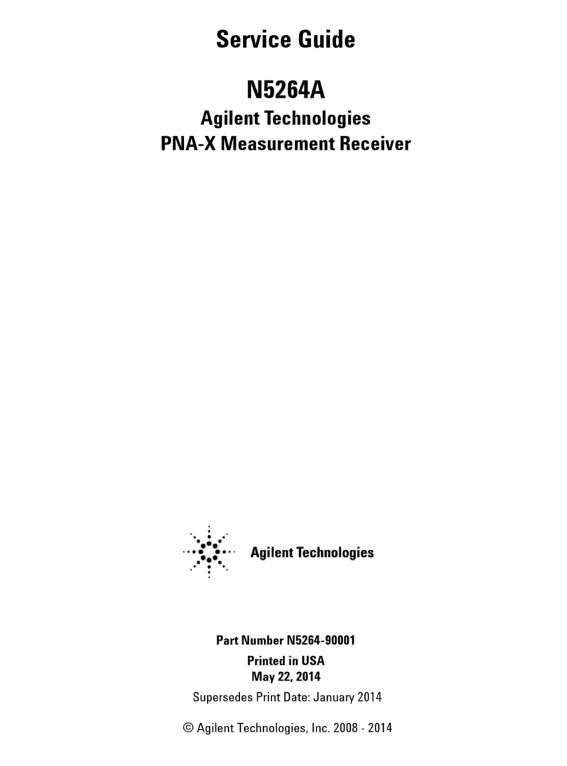 Agilent Technologies N5264A Service guide