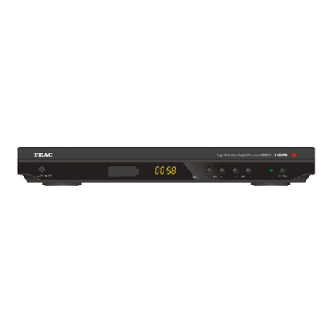 Teac HDB849 user manual