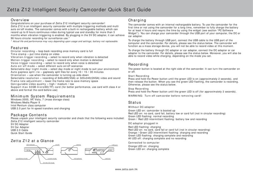 Zetta Z12 quick start guide
