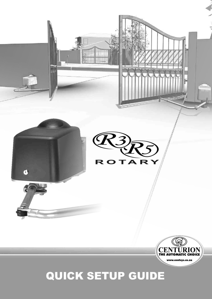 Centurion R3 User manual Centurion R3 User manual